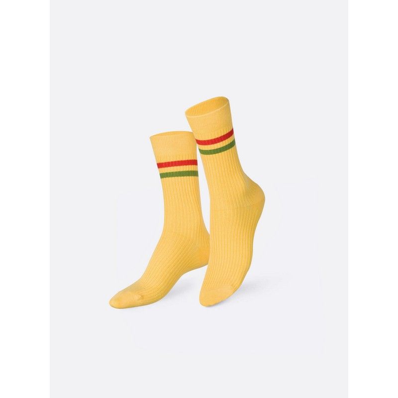 CALZE UNISEX SPAGHETTI RIGATI EAT MY SOCKS