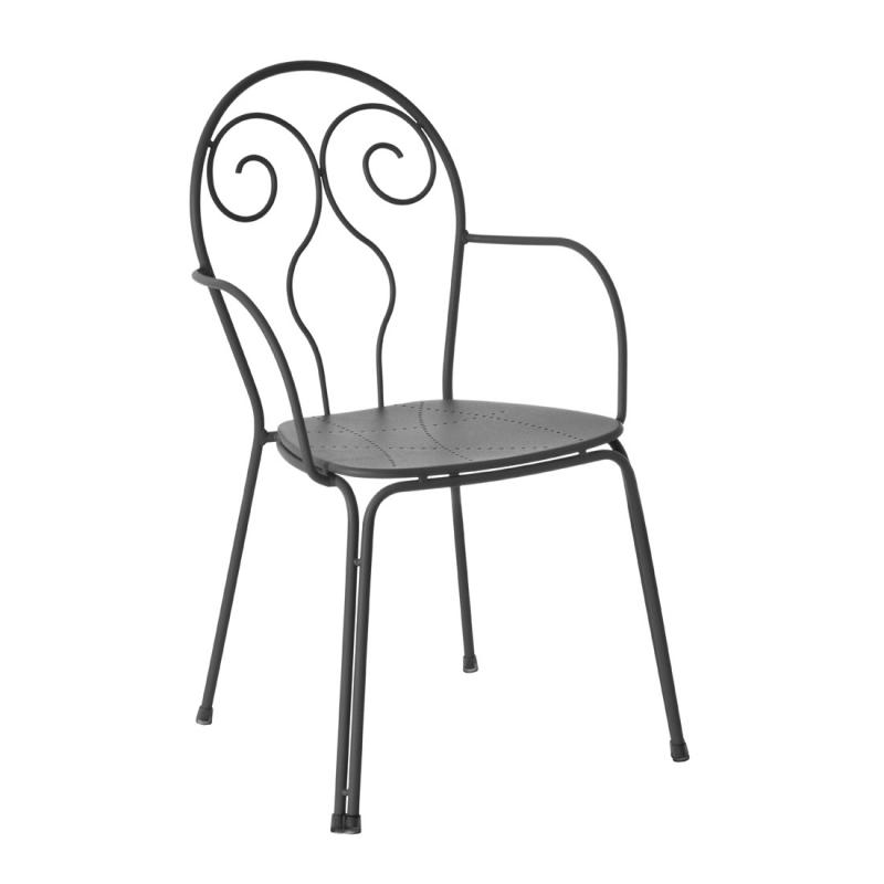 FAUTEUIL EMPILABLE CAPRERA DANS LA COULEUR DE VOTRE CHOIX