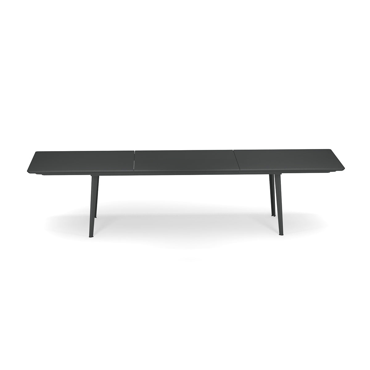OFFERTA TAVOLO PLUS4 IMPERIAL ALLUNGABILE 220+110X110CM FERRO ANTICO +6 POLTRONE DARWIN