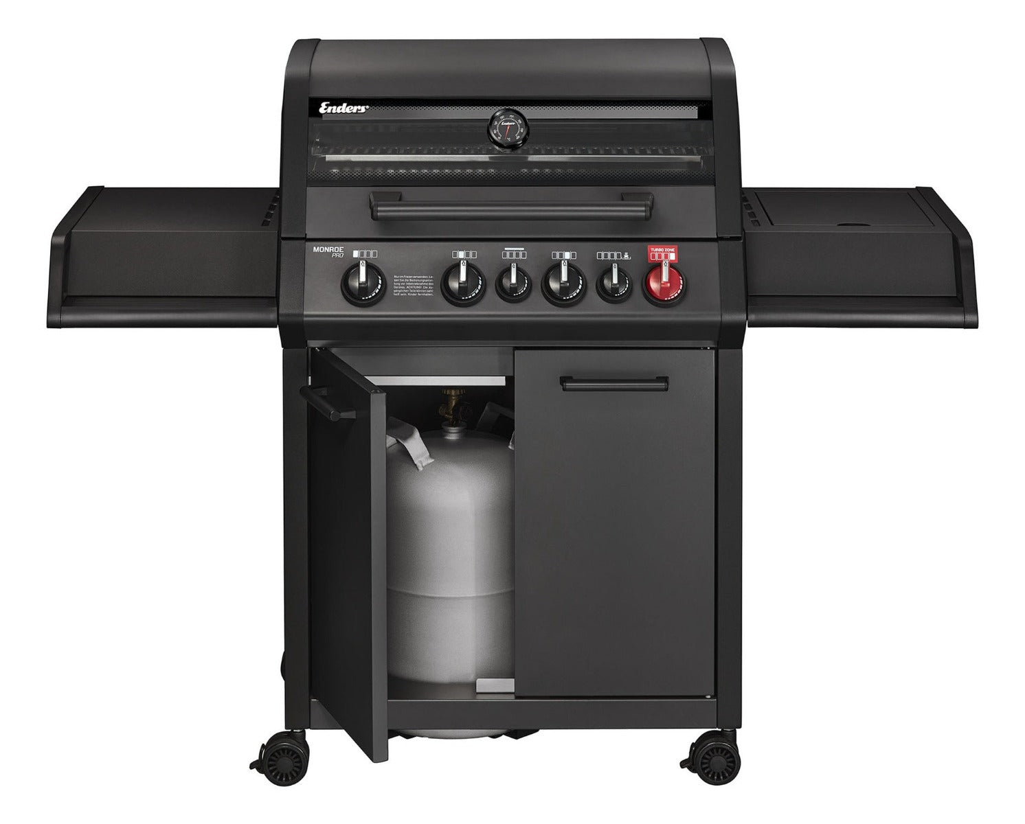 BARBECUE A GAS MONROE PRO 4SIK TURBO SHADOW