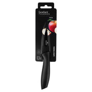 Coltello da cucina in Acciaio Inox 19 cm Nero