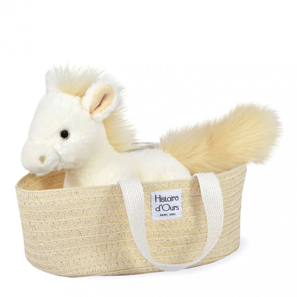 PELUCHE CAVALLO PALOMINO LES PETITS NOMADES - CHEVAL