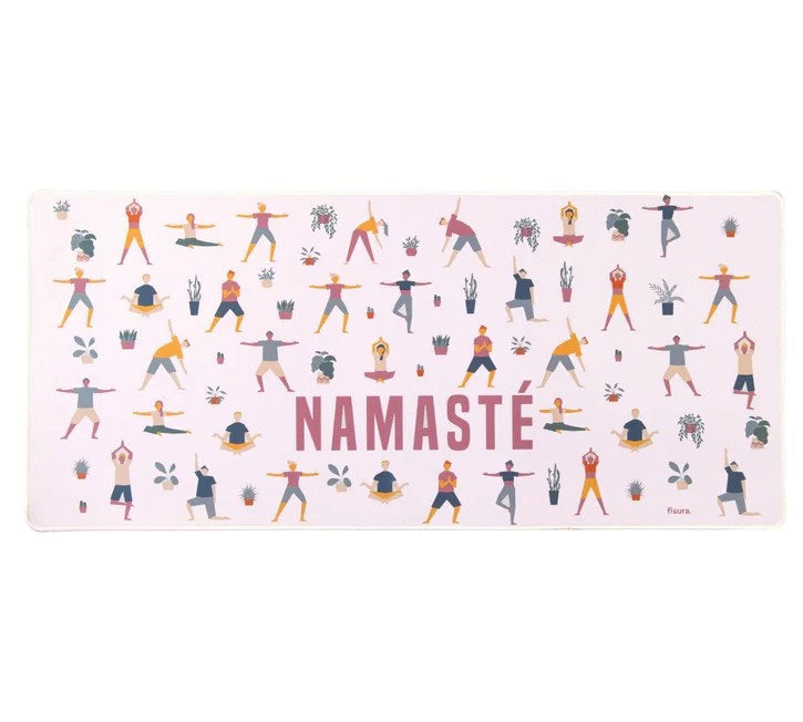 TAPPETO PER COMPUTER MOUSE PAD XXL NAMASTE 80CM