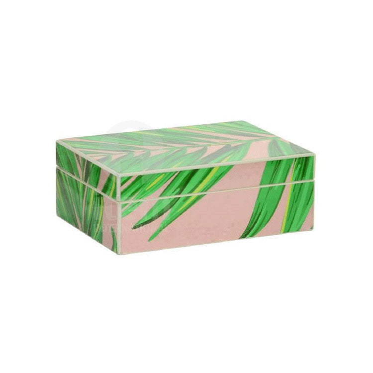 SCATOLA II IN LEGNO TROPICALE LACCATO