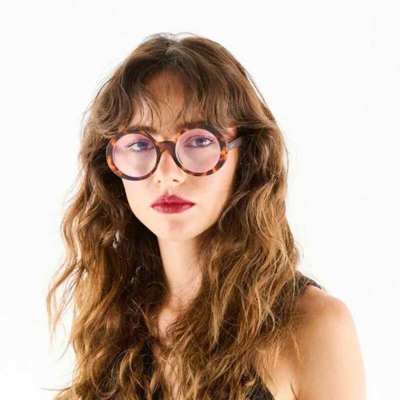 OCCHIALE DA LETTURA MODELLO LAURA COLORE CLASSIC HAVANA GRAD.+1.00 OKKIA