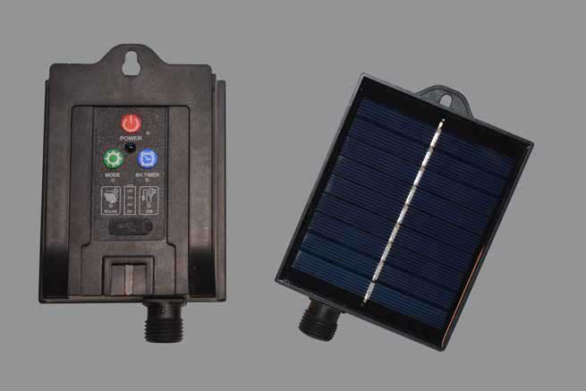 PANNELLO SOLARE CON GIOCHI LUCE PER LUCI DI NATALE