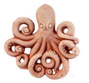 POLPO MEDIO 15CM IN TERRACOTTA