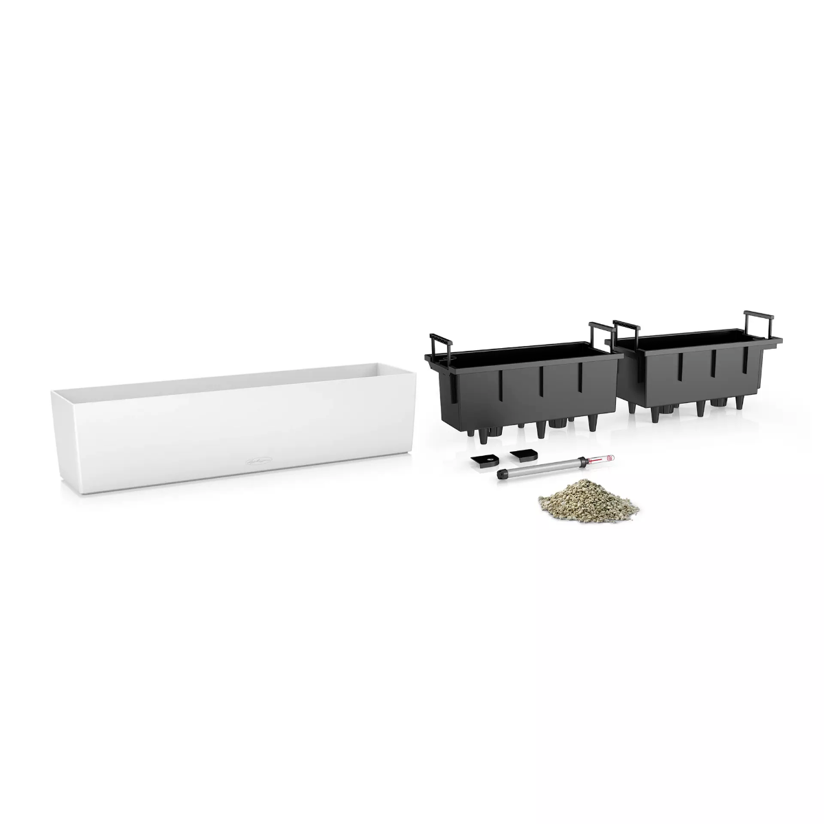 FIORIERA BALCONERA COLOR 80CM MARRONE SABBIA