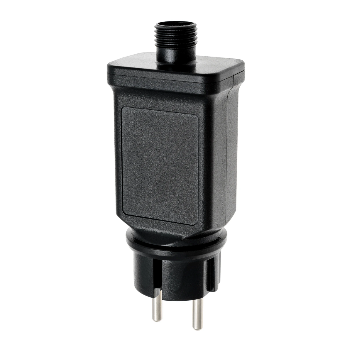 RICAMBIO TRASFORMATORE PER CATENE LUCI A LED CON SPINA EUROPEA TR12V-9W IP44 USO ESTERNO