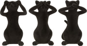 Gatto L 15.5x10.5x24 cm Nero Modello Assortito