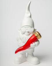 BLOGO Statuetta Fortunato Bianco 12xH29cm