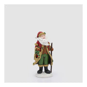 Babbo Natale decoro natalizio poliresina 13x11xH27 cm EDG