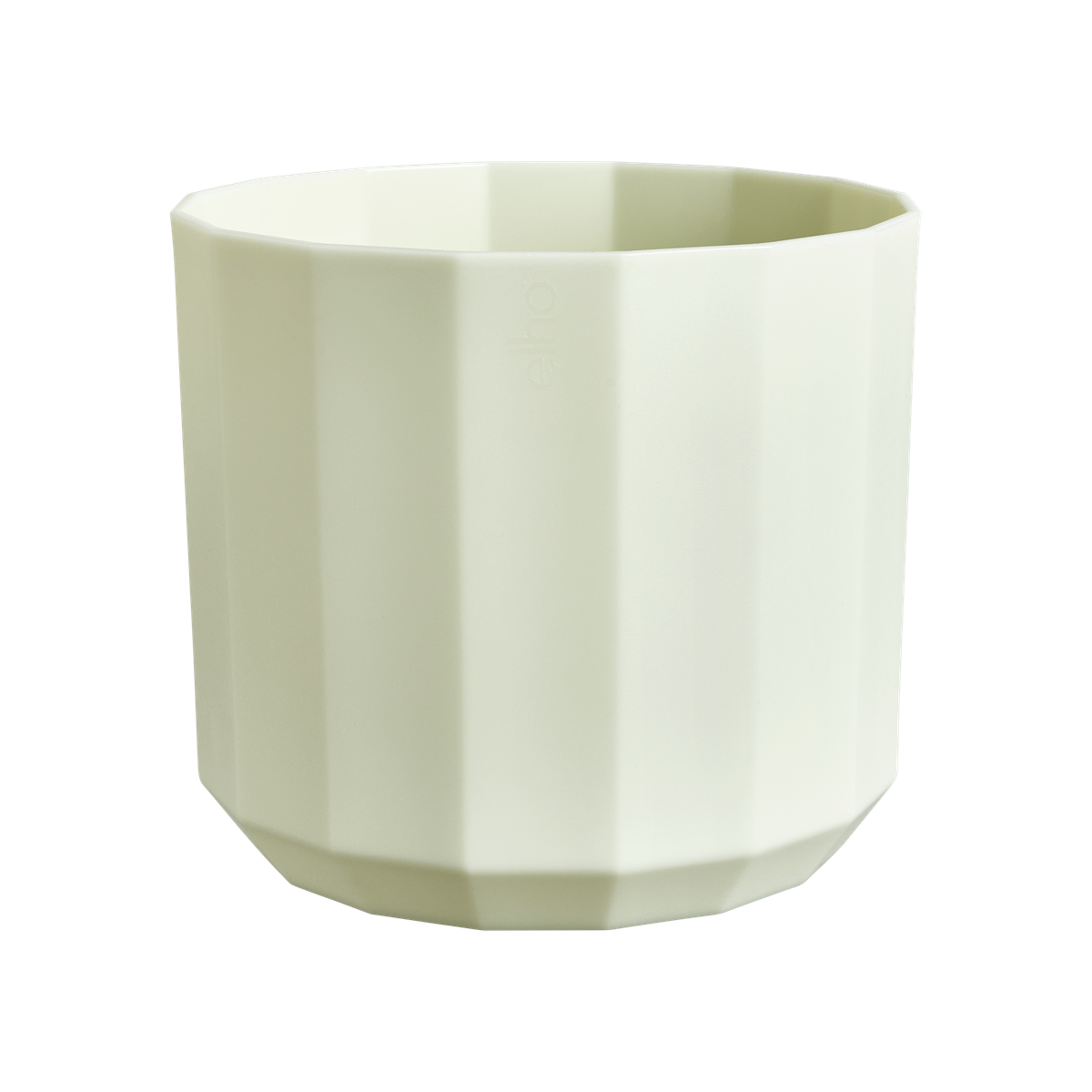Vaso Facet Round D 19 x H 17 cm Verde Té ELHO