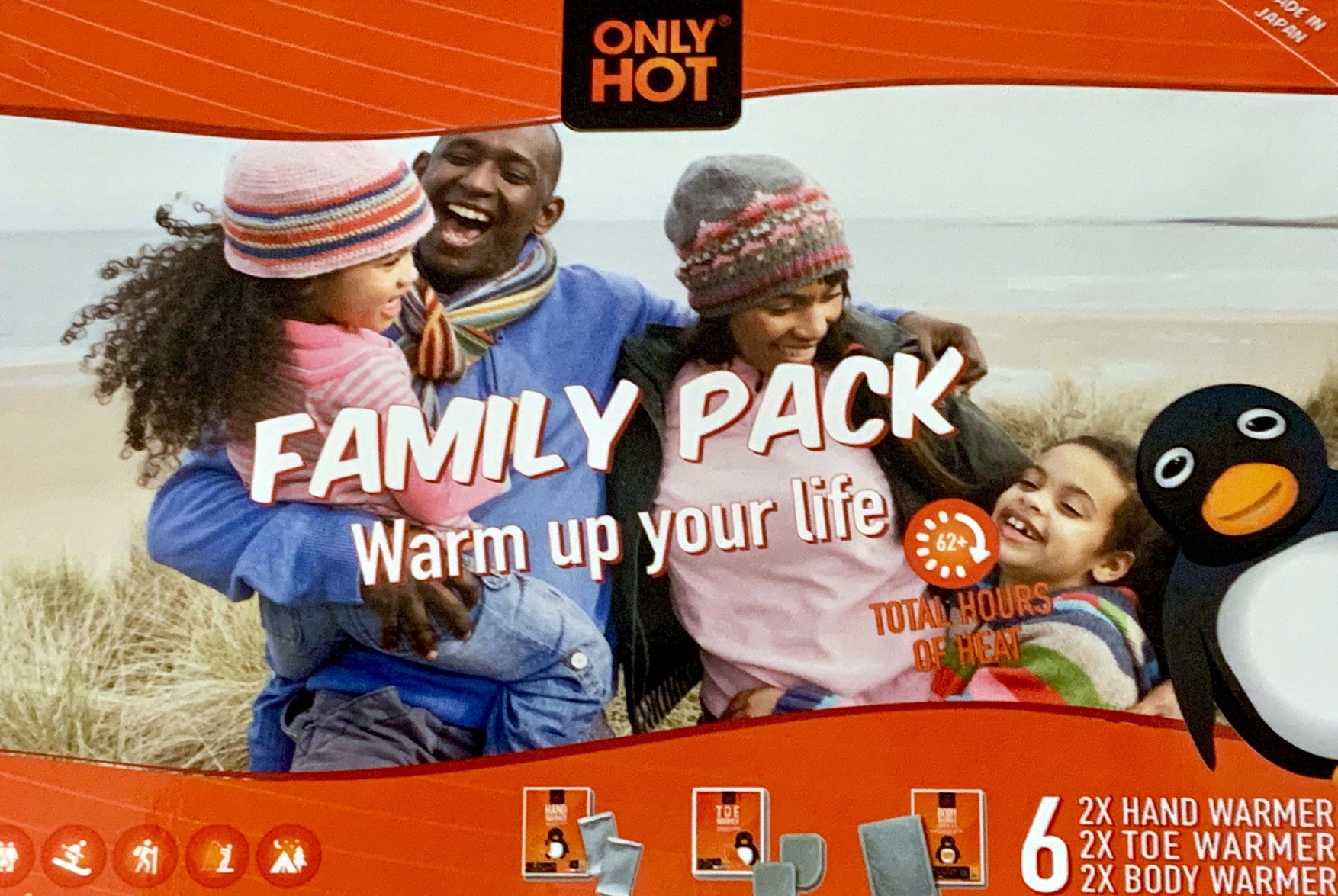 FAMILY PACK ONLY HOT 6 WARMER SCALDA MANI PIEDI CORPO ONLY HOT