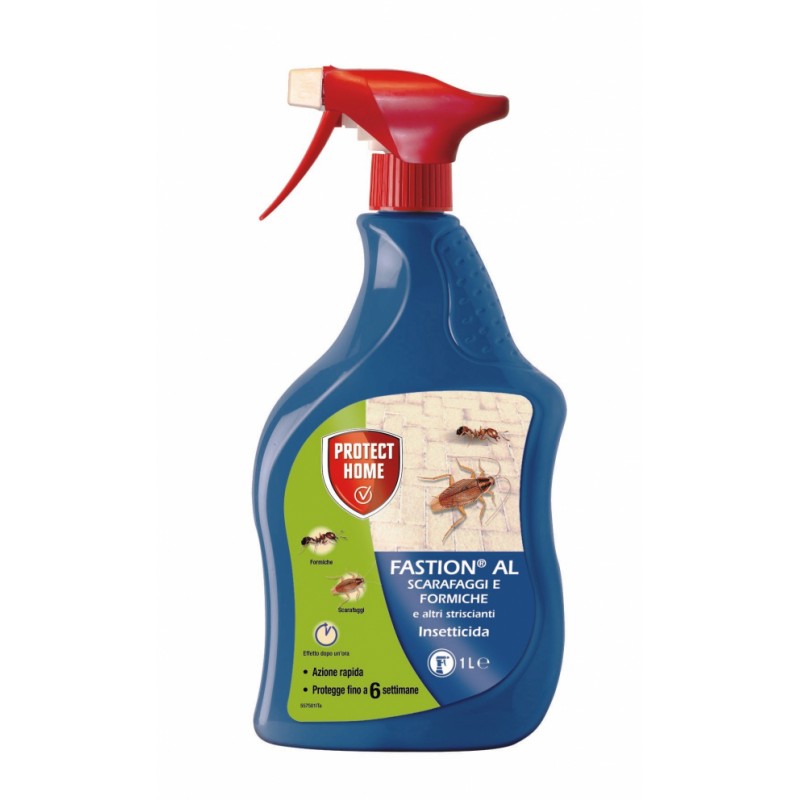 INSETTICIDA PER SCARAFAGGI E FORMICHE SPRAY FASTION AL - 1 LT