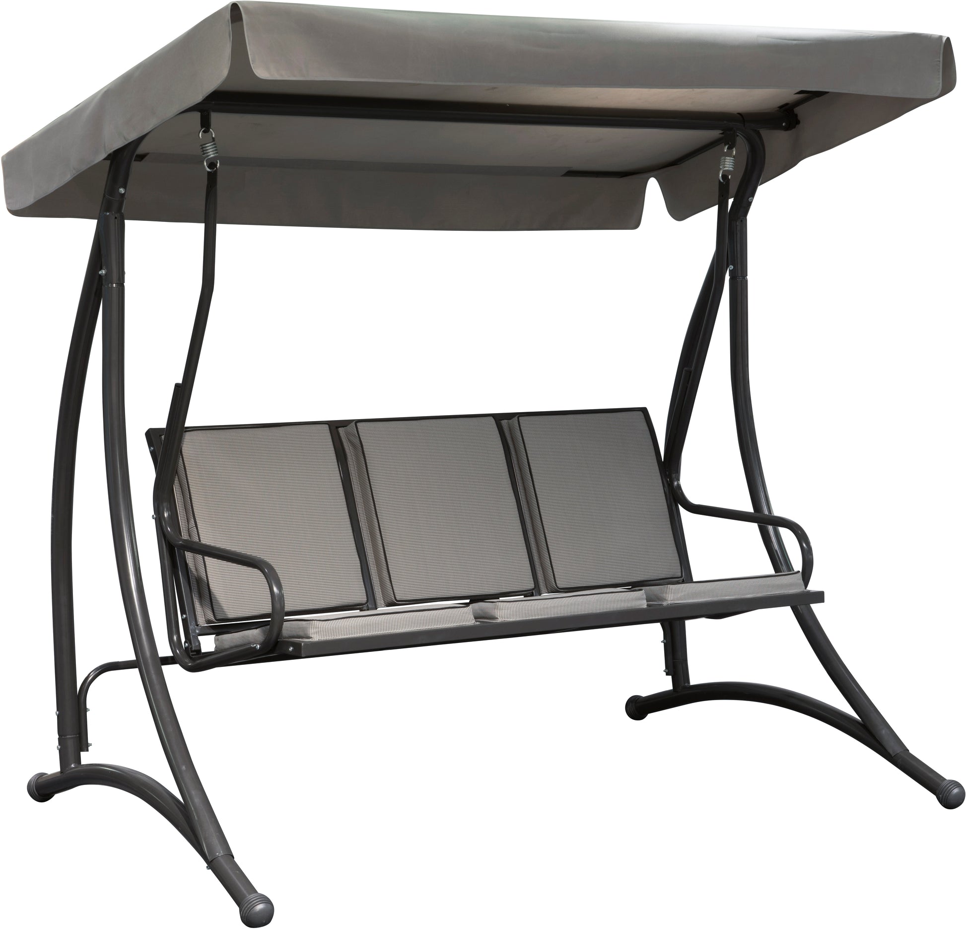 DONDOLO 3 POSTI GRIGIO CENERE 190X115X170 CM