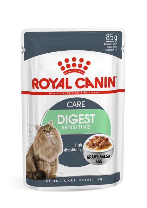 ROYAL CANIN DIGEST SENSITIVE GRAVY IN SALSA PER GATTI ADULTI - 12X85G