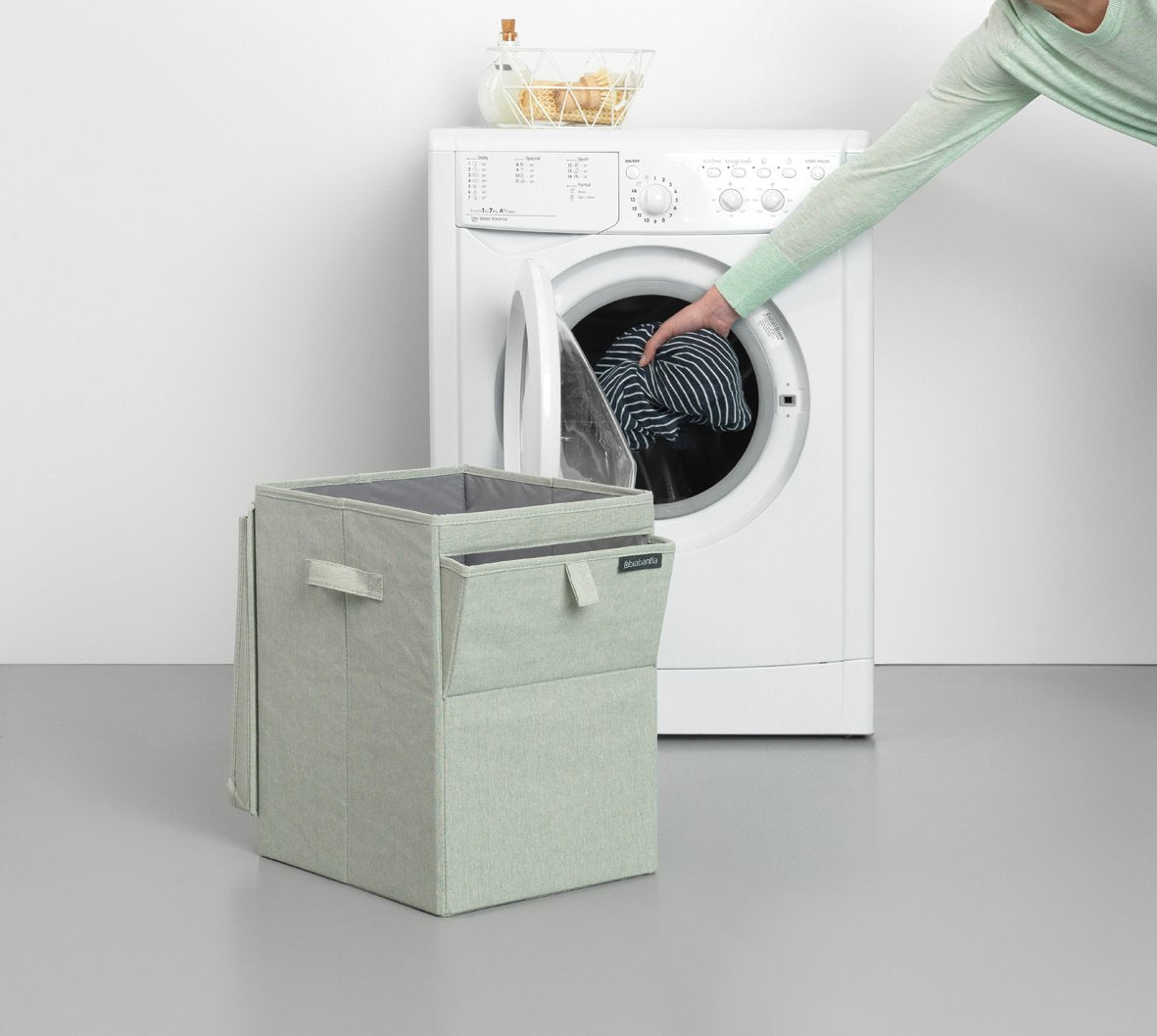 PORTABIANCHERIA IMPILABILE 35L GREEN