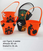 OFFERTA 3 SECCHI DI HALLOWEEN PER CARAMELLE E DOLCETTI