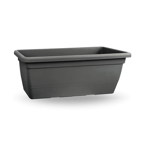 FIORIERA RETTANGOLARE ANTHEA 50CM ANTRACITE