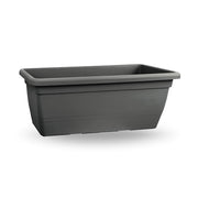 FIORIERA RETTANGOLARE ANTHEA 80CM ANTRACITE