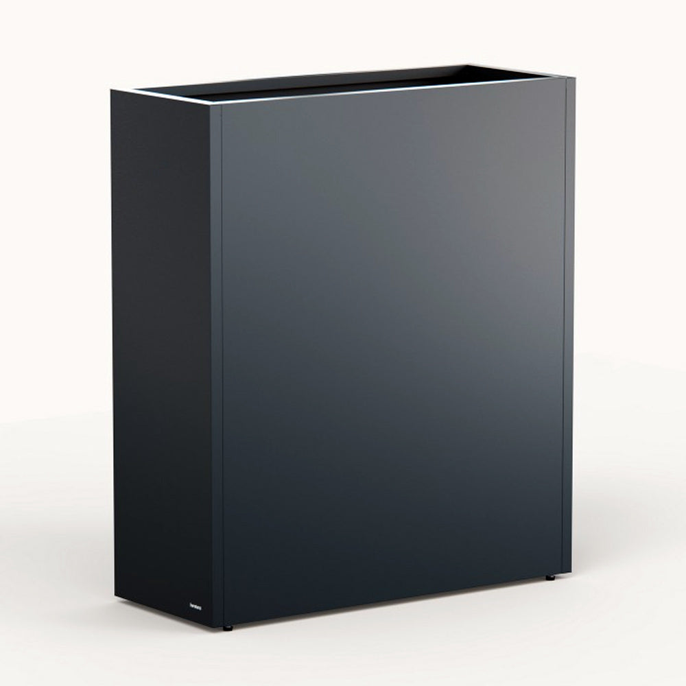 FIORIERA ALTA "PLANTER DIVIDER 40" IN METALLO 100X40X115CM ANTRACITE