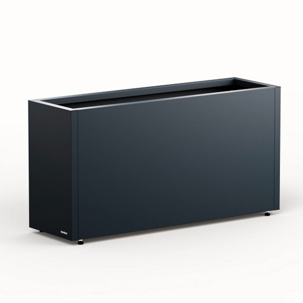 FIORIERA "PLANTER 30" IN METALLO 100X30X50CM ANTRACITE