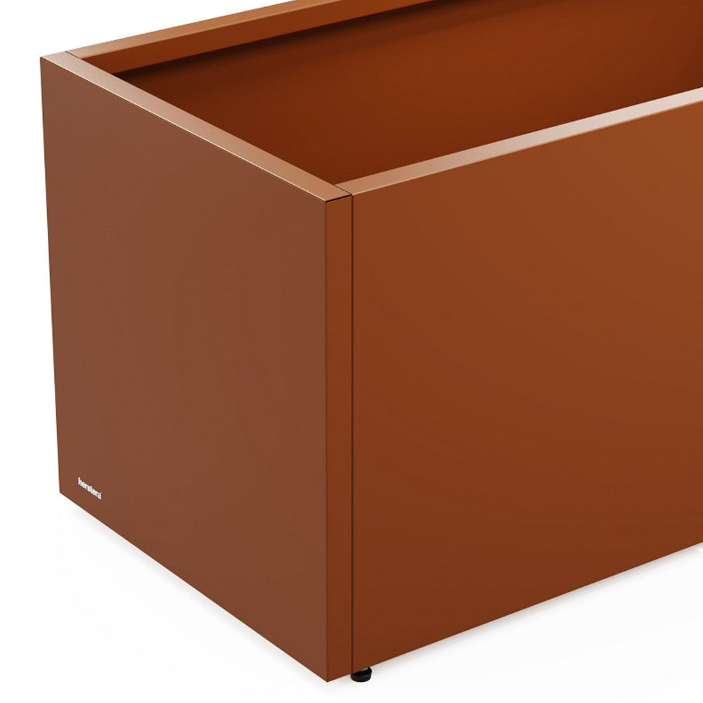 FIORIERA "PLANTER 50" IN METALLO 100X50X50CM CORTEN