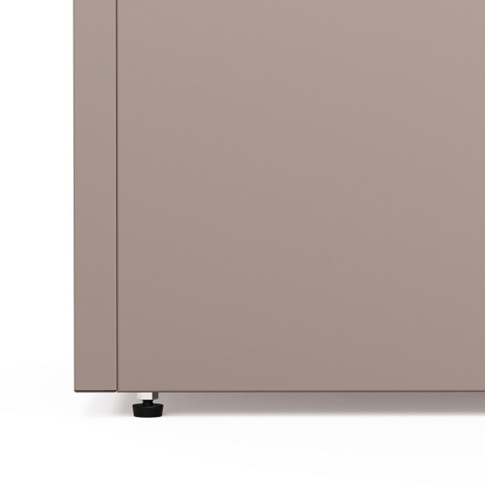 FIORIERA "PLANTER 50" IN METALLO 100X50X50CM TORTORA
