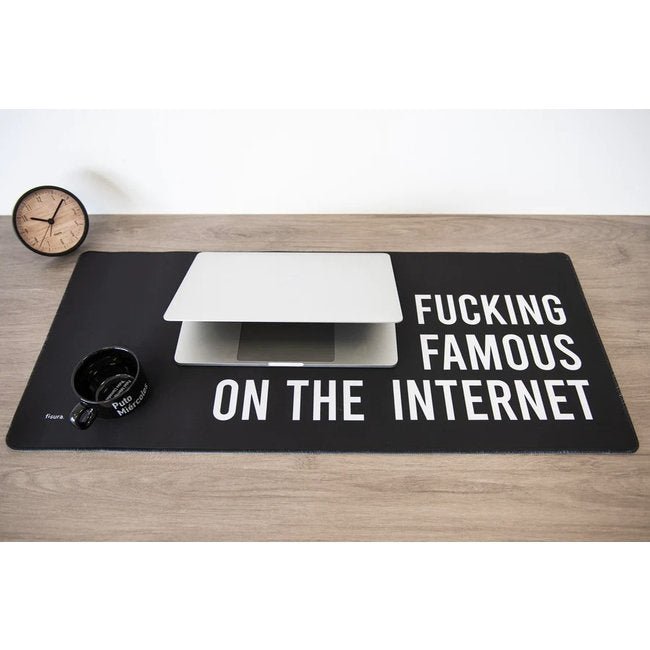 TAPPETO PER COMPUTER MOUSE PAD XXL FAMOUS 80CM