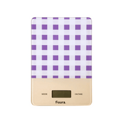 BILANCIA DA CUCINA VIOLA GINGHAM