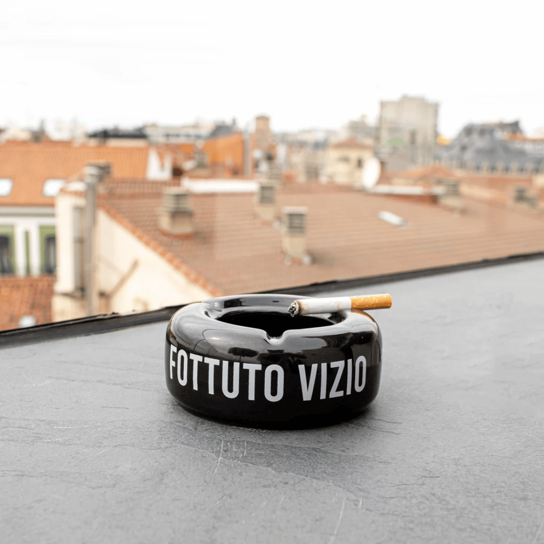 POSACENERE "FOTTUTO VIZIO" NERO