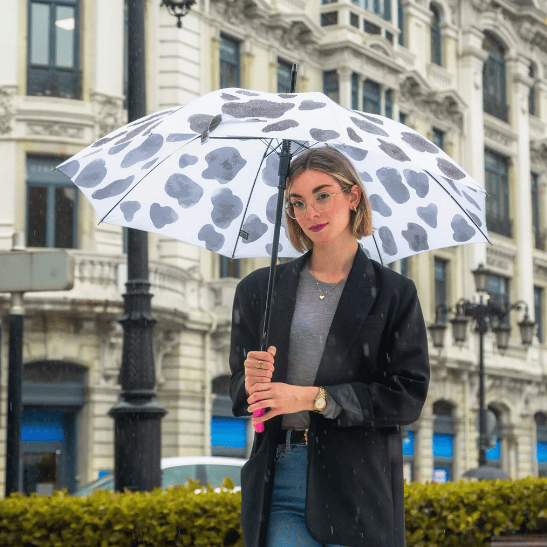 OMBRELLO MUCCA BIANCO