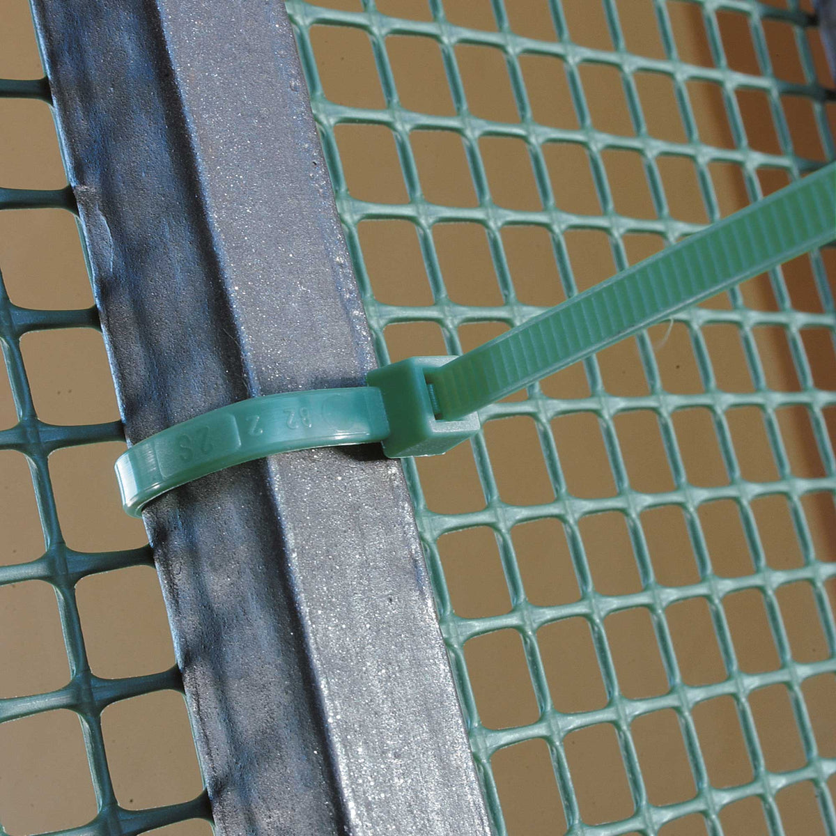 Fascette Multiuso FIX-TIE L 20 cm Verde Confezione 50 pezzi TENAX - immagine 2