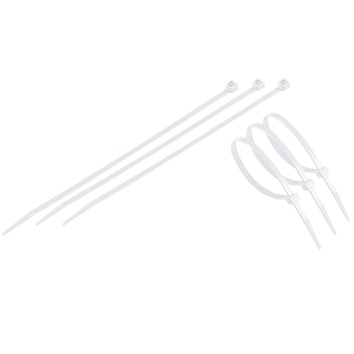 Fascette Multiuso FIX-TIE L 20 cm Bianco Confezione 50 pezzi TENAX - immagine 1