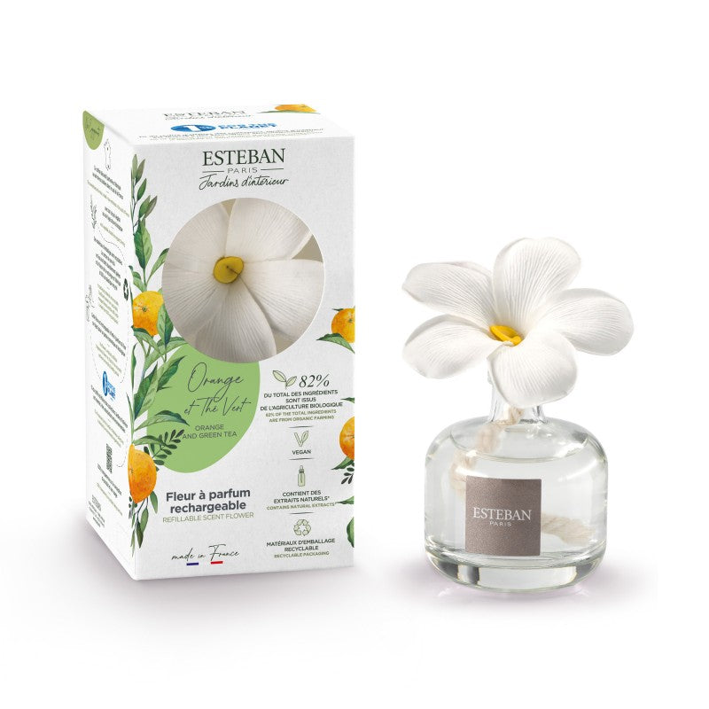 DIFFUSORE FIORE PROFUMATO 75ML ORANGE ET THE VERT