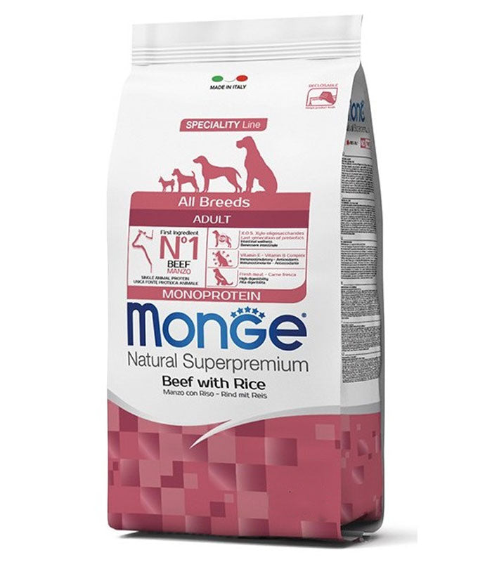 MONGE ALL BREEDS ADULT MANZO 2.5KG