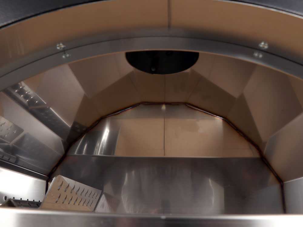 FONTANA Hybrid-Backofen Volta 70x50 Grau 108 kg