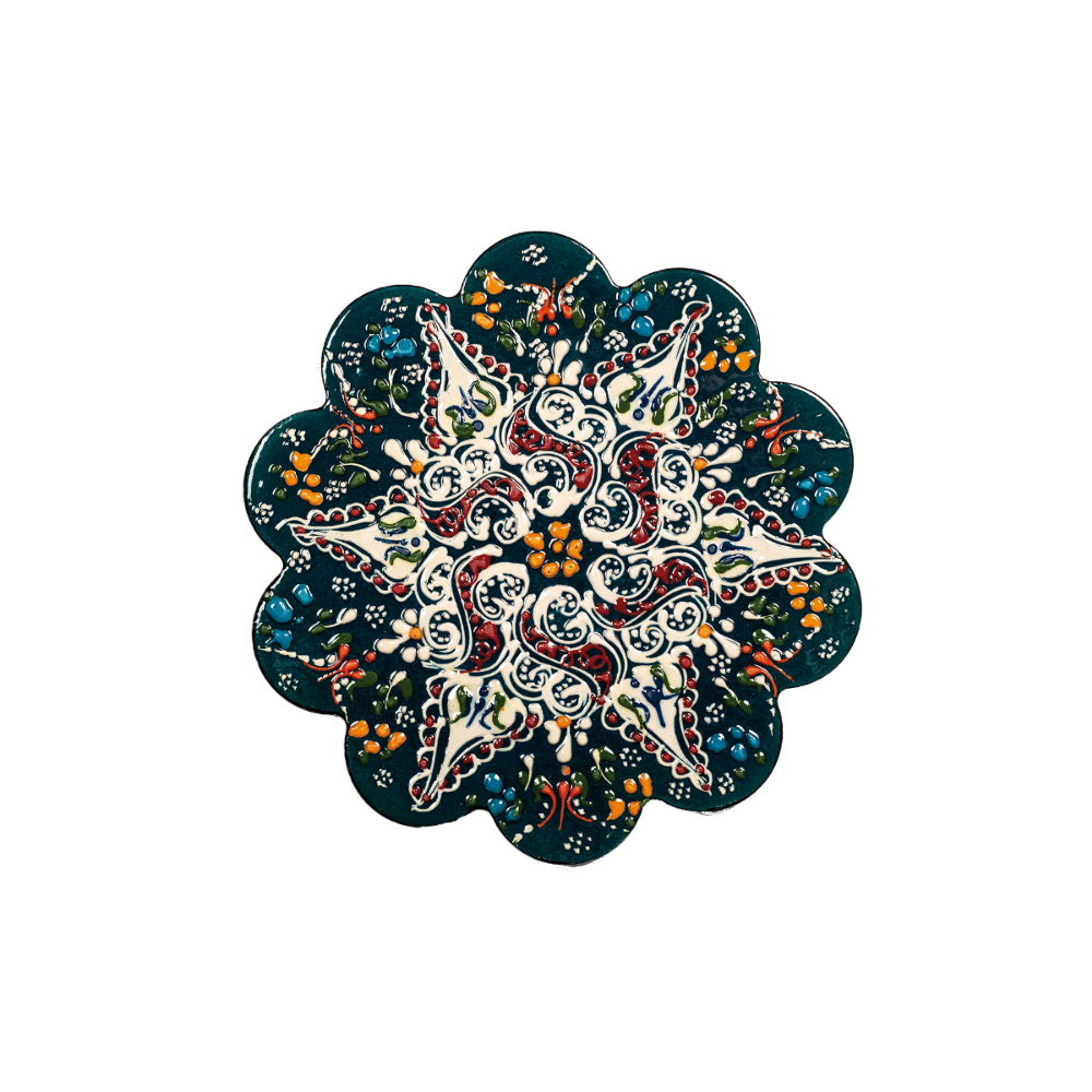 SOTTOPENTOLA IN CERAMICA ISTANBUL VERDE