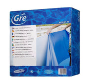 LINER OVALE 7,30X3,75H132 AZZURRO