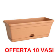 OFFERTA 10 FIORIERA GREEN BASICS TROUGH MINI 30CM MILD TERRA
