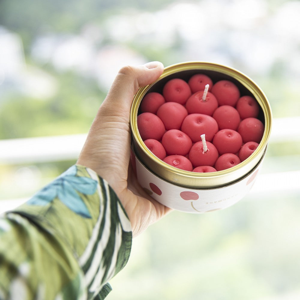 CANDELA DI CILIEGIE - CANDLE FRUITY CHERRY