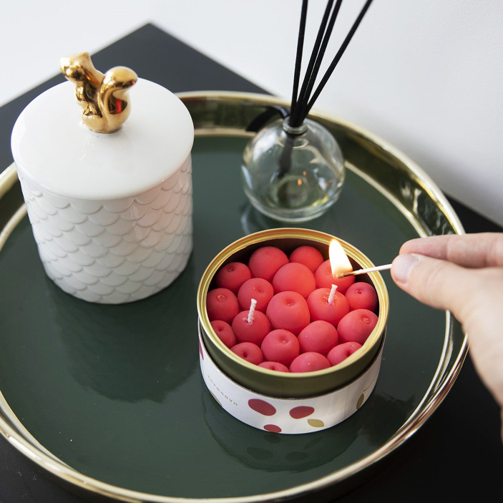 CANDELA DI CILIEGIE - CANDLE FRUITY CHERRY