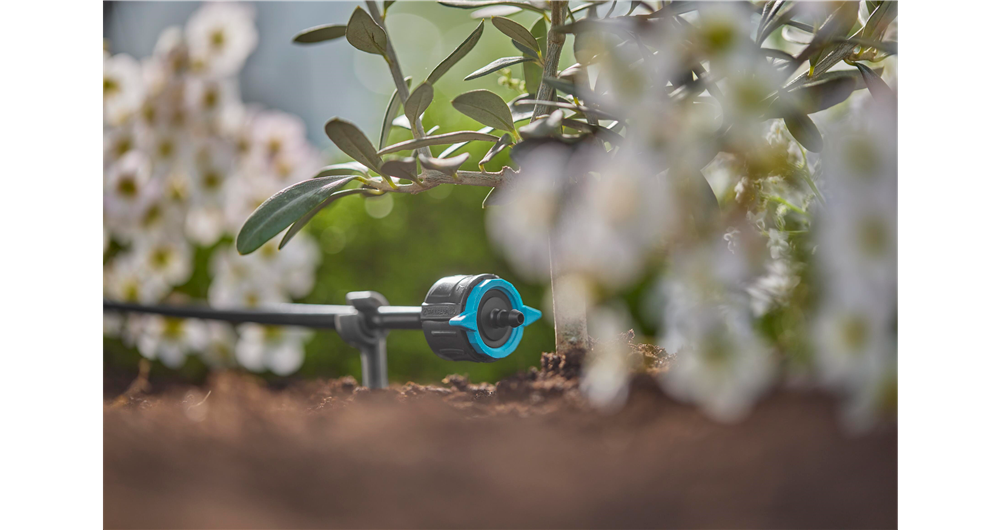 GOCCIOLATORE DI FINE LINEA REGOLABILE AUTOCOMPENSANTE