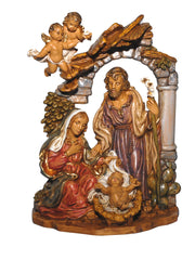 GRUPPO NATIVITA' 20CM IN RESINA