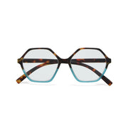 Occhiali da Lettura Modello Venezia +1.00 Avana e Blu OKKIA - immagine 1