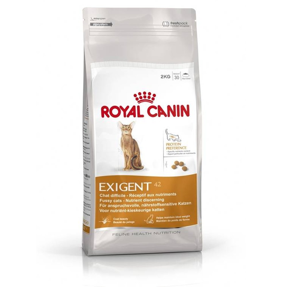 SACCO CROCCHETTE PER GATTO 400GR EXIGENT PROTEIN
