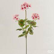 GERANIO RAMO ARTIFICIALE H70CM PALE PINK ROSA