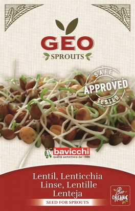 Sementi per Germogli di Lenticchia Bio 90g