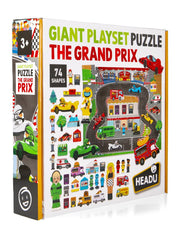 GIOCO GIANT PLAYSET PUZZLE THE GRAN PRIX PER BAMBINI 3+